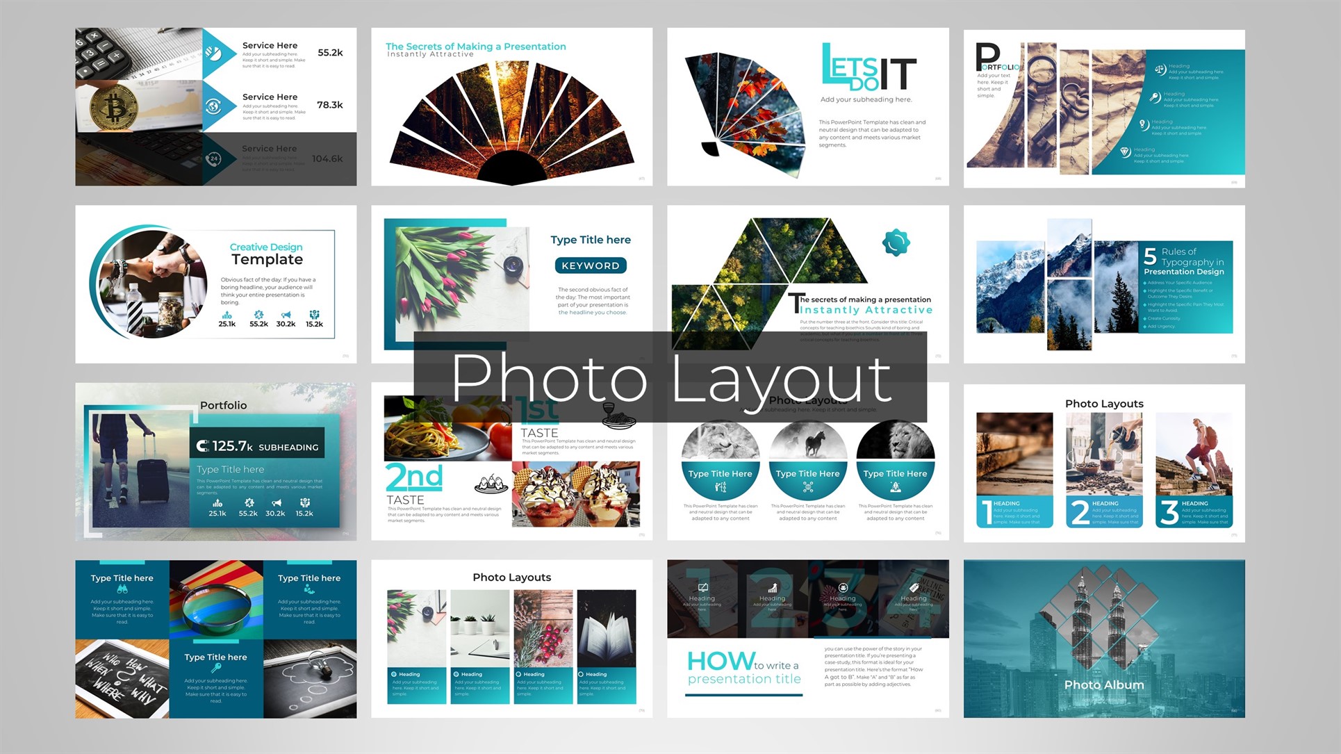 Modern Design PowerPoint Template #71145